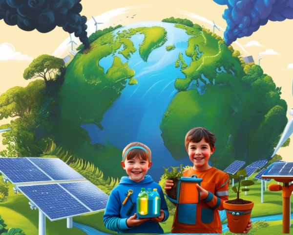 Anna and Lucas Save The Green Planet