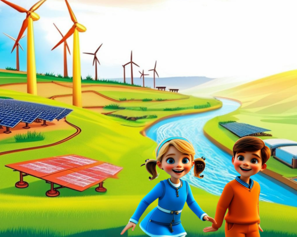 Anna and Lucas And Renewable Energy